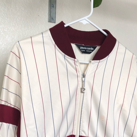 Vintage Pierre Cardin Baseball Bomber Jacket - Picture 2 of 5